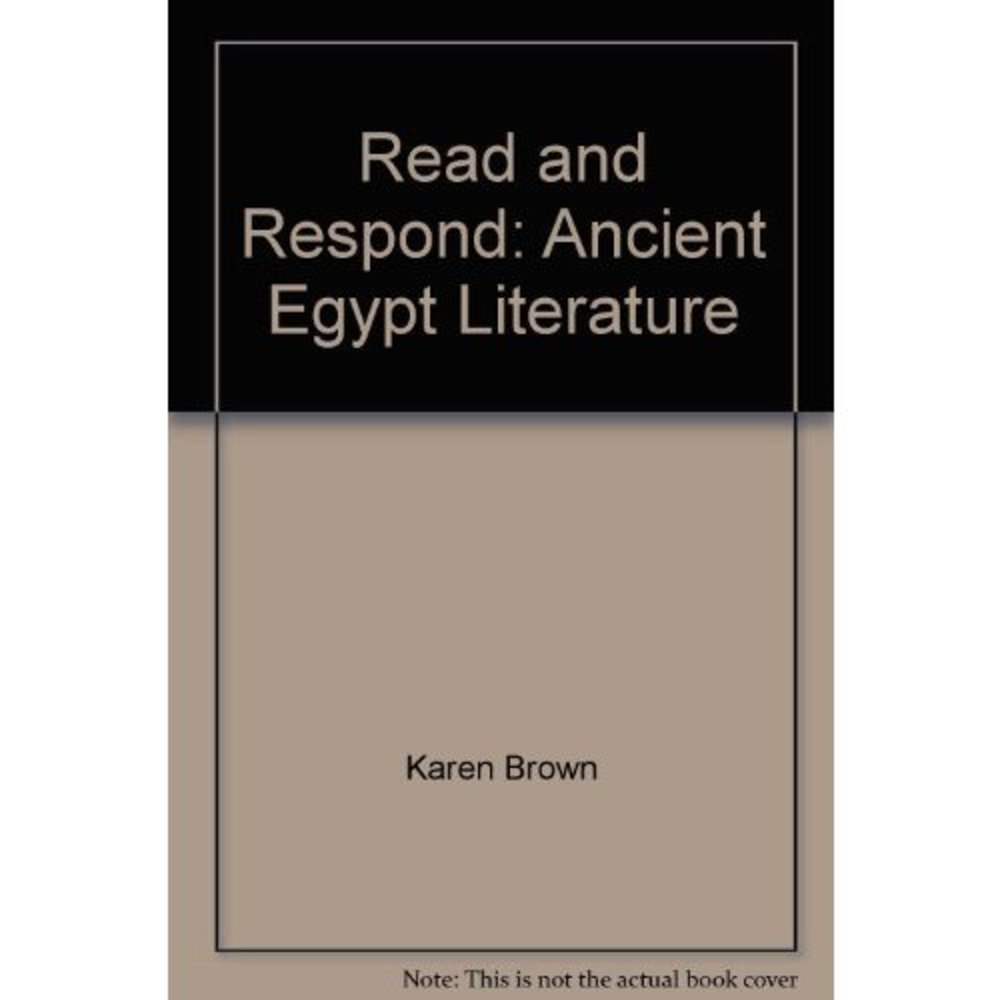 Read and Respond: Ancient Egypt Literature (Paperback)